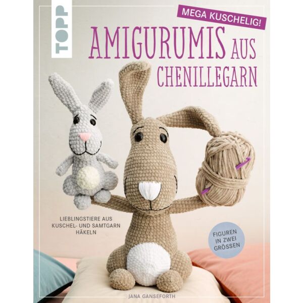 Topp, Amigurumis aus Chenillegarn