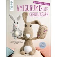 Topp, Amigurumis aus Chenillegarn