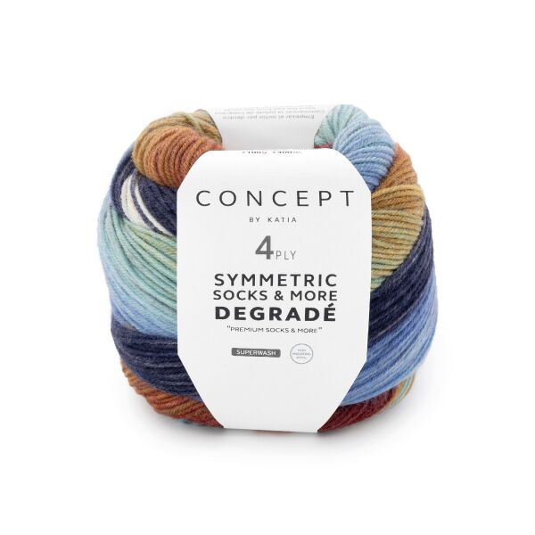 Katia, Symmetric Socks and More - Degradé
