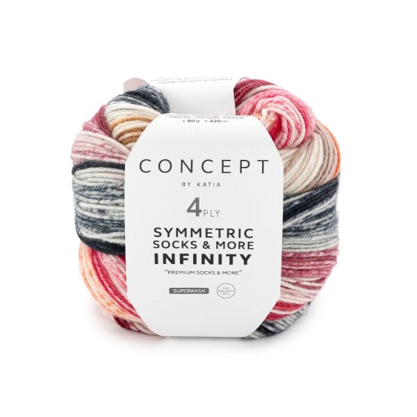 Katia, Symmetric Socks & More, Infinity