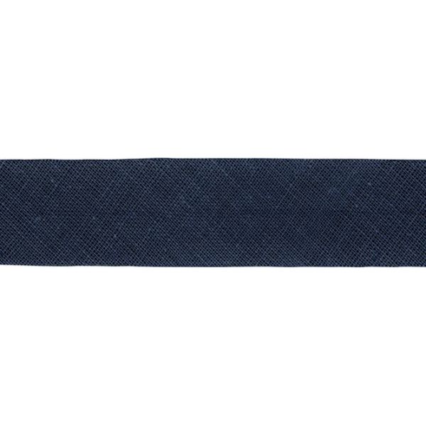 Schrägband 20 mm BW Blau Schwarz
