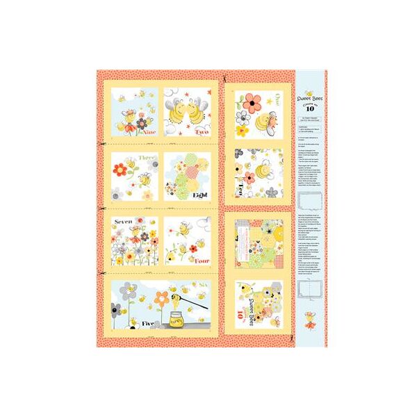 Sweet Bees Paneel Kinderbuch