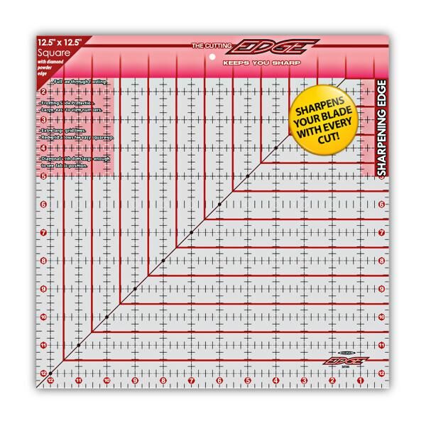 The Cutting Edge Square Ruler 12.5 x 12,5
