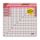The Cutting Edge Square Ruler 12.5 x 12,5