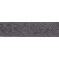Schrägband 30 mm BW Grau