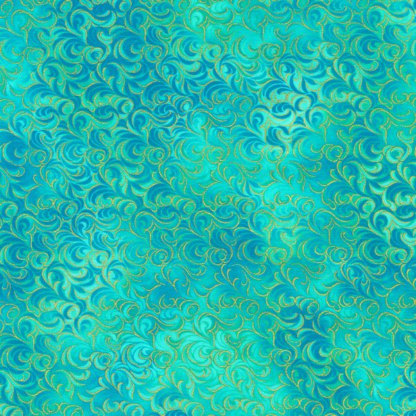 Mixed Metallic, Aqua
