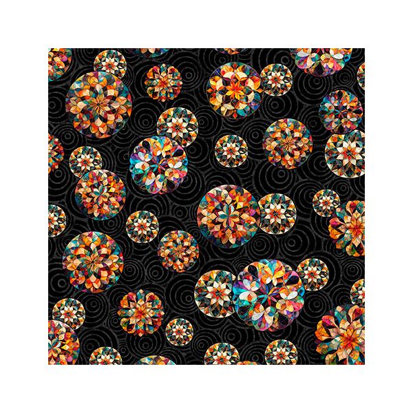 Solstice, Kaleidoscop Tossed Circles