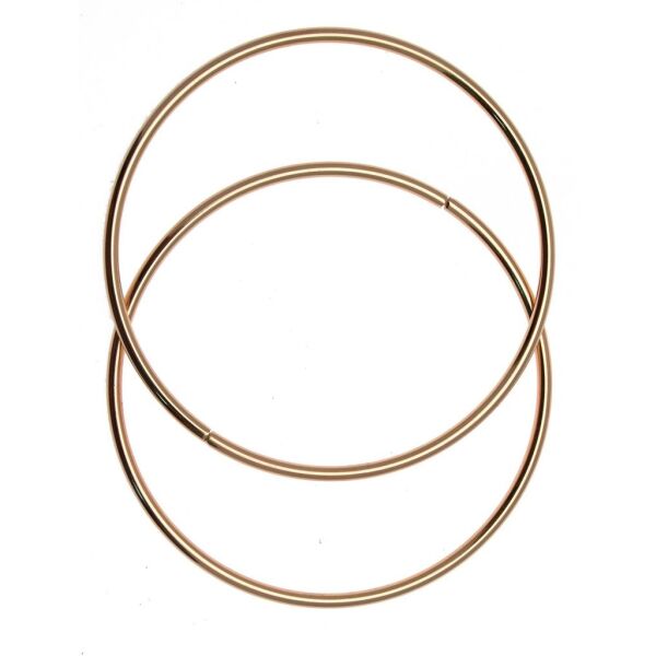 Stafil, Metall-Taschengriffe, Rund 16cm Gold