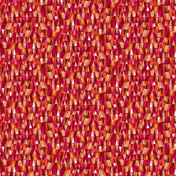 Golden, Geometric Red