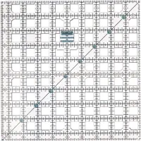 True Cut, 9 1/2" x 9 1/2" Lineal