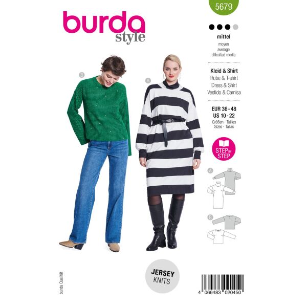 Kleid & Shirt Gr.36-48