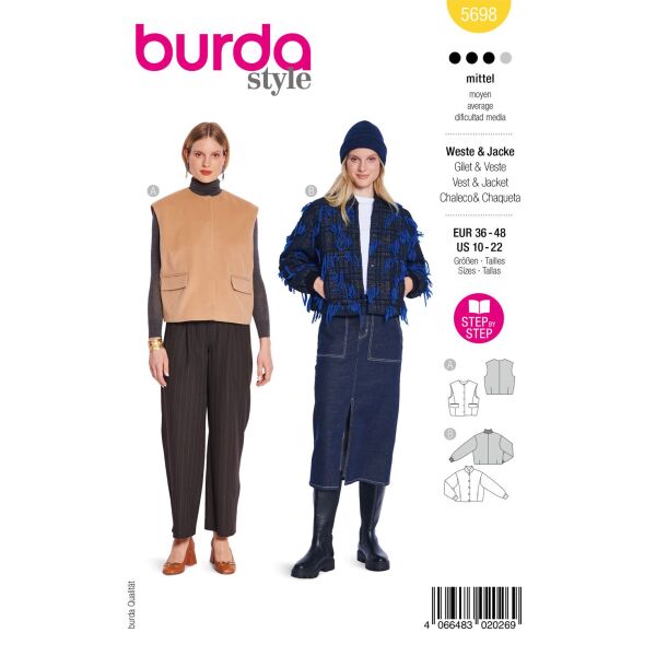 Weste & Jacke, Gr.36-48