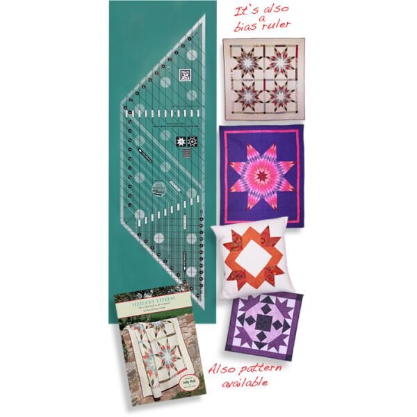 Creatice Grid, Diamond and Lone Star Bias Ruler