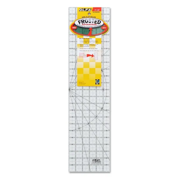 Olfa, Frostic Acrylic Ruler 6" x 24"