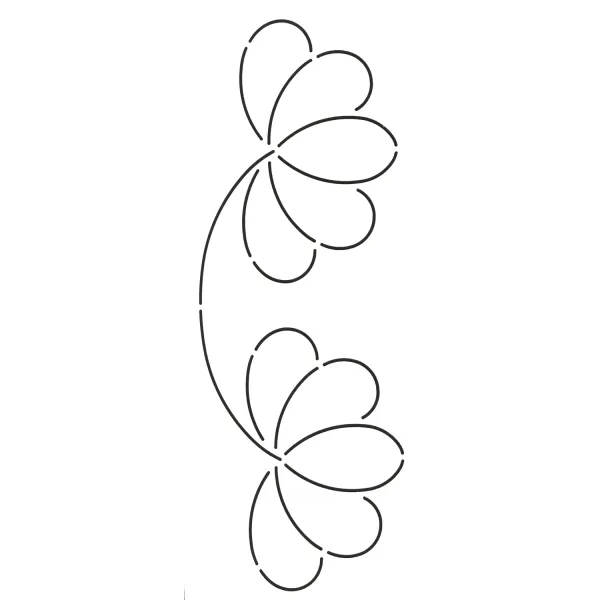 Feather Loop, ca. 10 cm