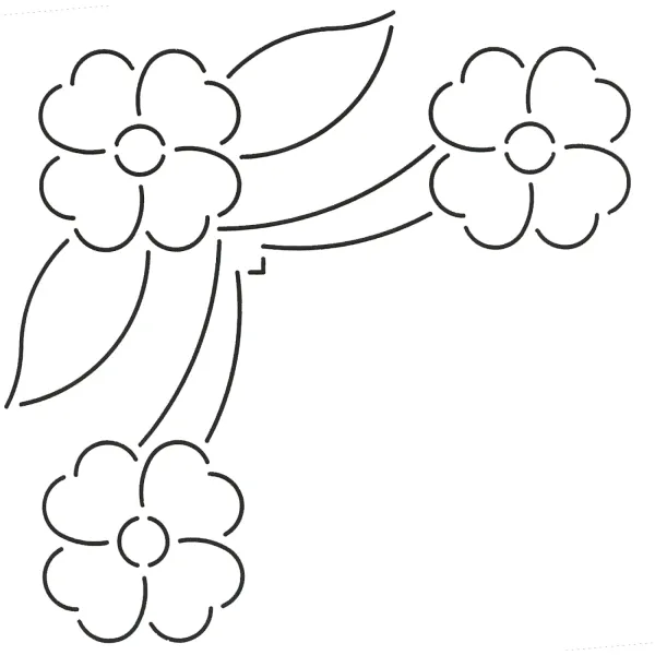 Flower Corner, 7,6 cm