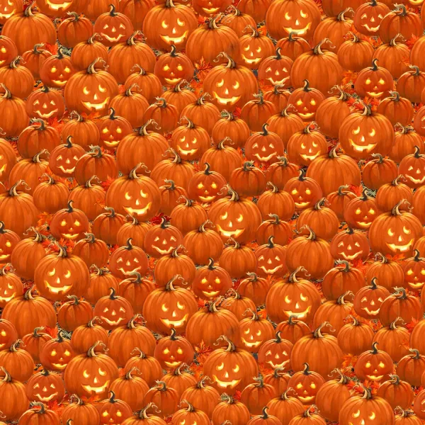 Orange Packed Jack O Lantern