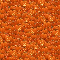 Orange Packed Jack O Lantern