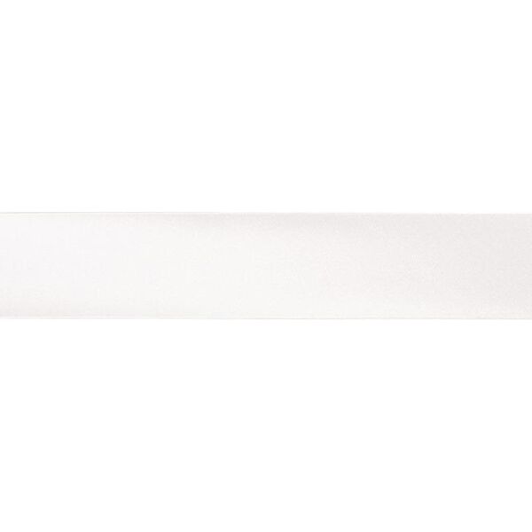 Satinschrägband 12 mm 009 Weiß