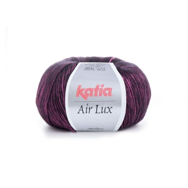 Katia, Air Lux 64 Rosé Schwarz*